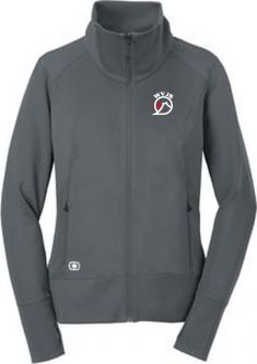 OGIO Endurance Ladies Fulcrum Full-Zip, Gear Gray